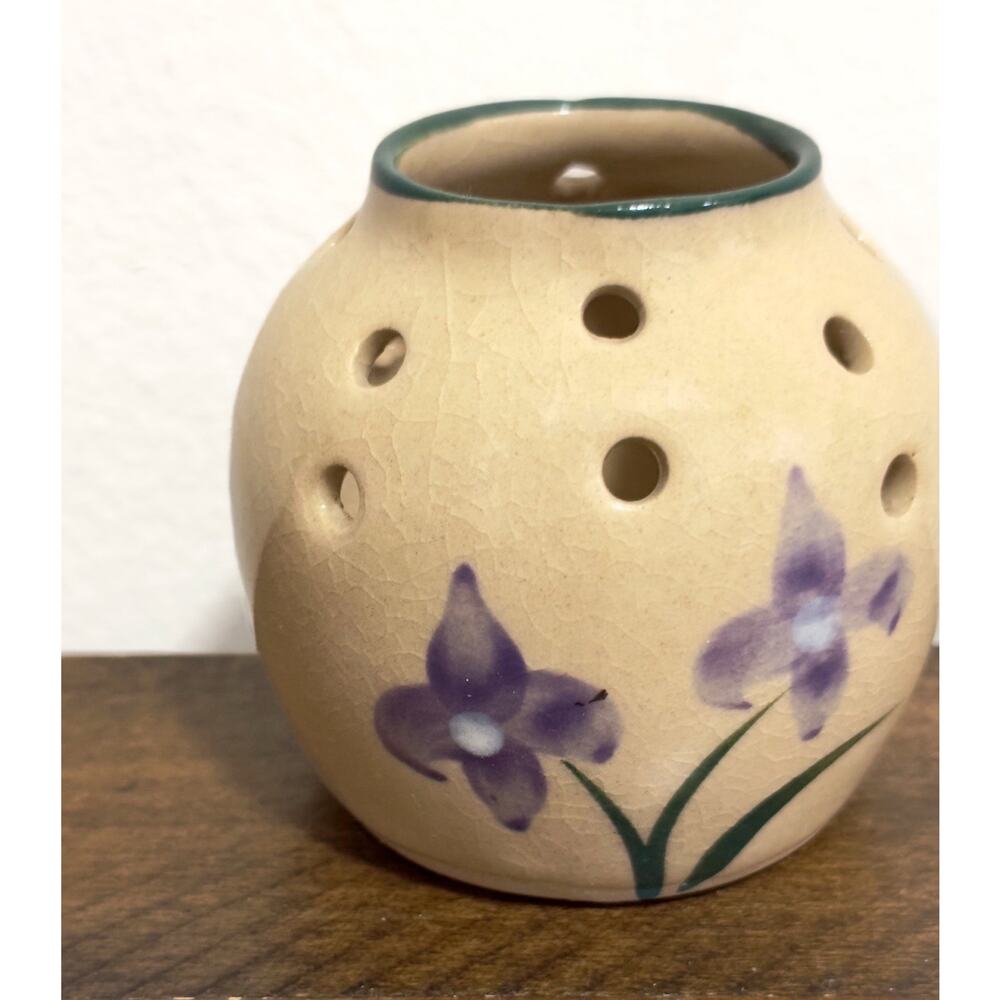 Vintage: TB Pots - Wildflower Small, Round, Decorative Vase - Picture 2 of 7